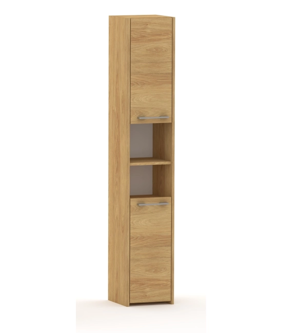 Słupek łazienkowy komin LUNA 40 cm 2D Hikora naturalna